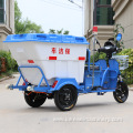 Electric three-wheel sanitation vehicle